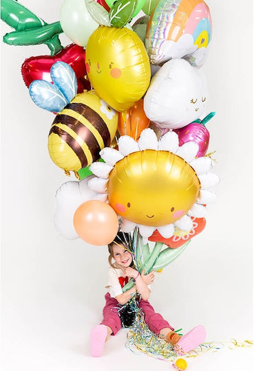 Balloon Foil Jumbo Multicolour Little Bee 56cm