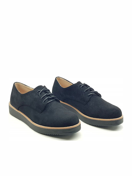 Γυναικεία Oxfords σε Μαύρο Χρώμα
