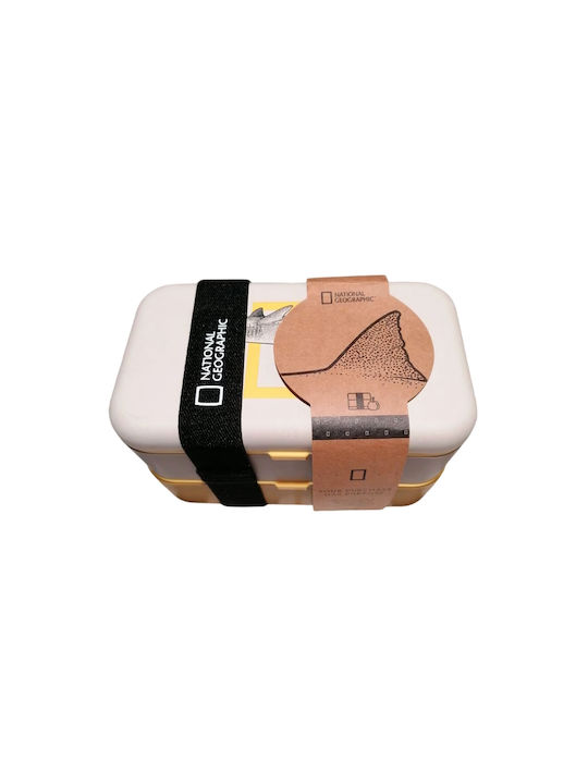 National Geographic Microwave Plastic Lunch Box Blue 1400ml