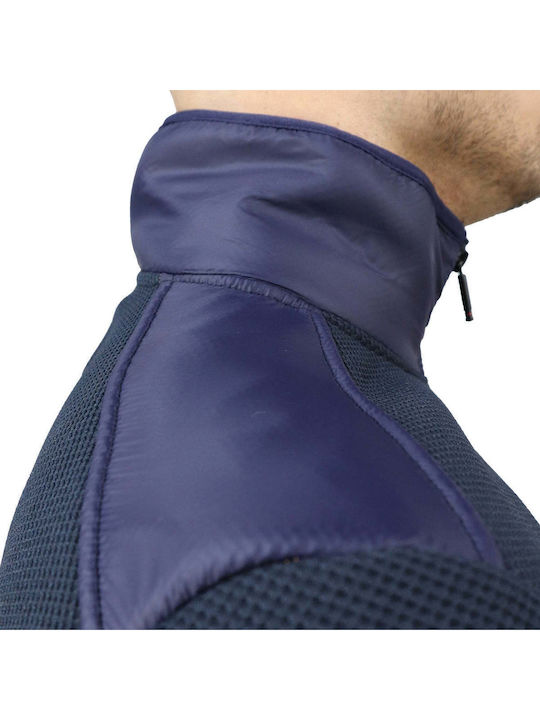 Ανδρική Ζακέτα Fleece Μπλε