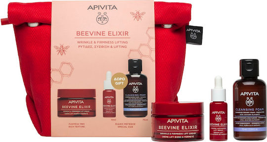 Apivita Beevine Elixir Skin Care Set for Αnti-ageing & Firming 4pcs