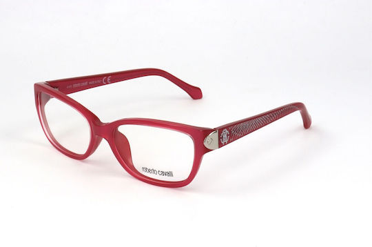 Roberto Cavalli Plastic Eyeglass Frame Pink RC770U075