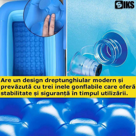 Παιδική Πισίνα Φουσκωτή 150x102x50εκ. Μπλε