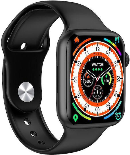 Kiano Active Smartwatch με Παλμογράφο (Μαύρο)