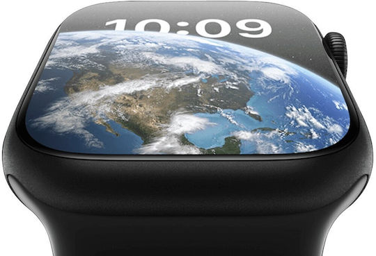 Kiano Active Smartwatch με Παλμογράφο (Μαύρο)