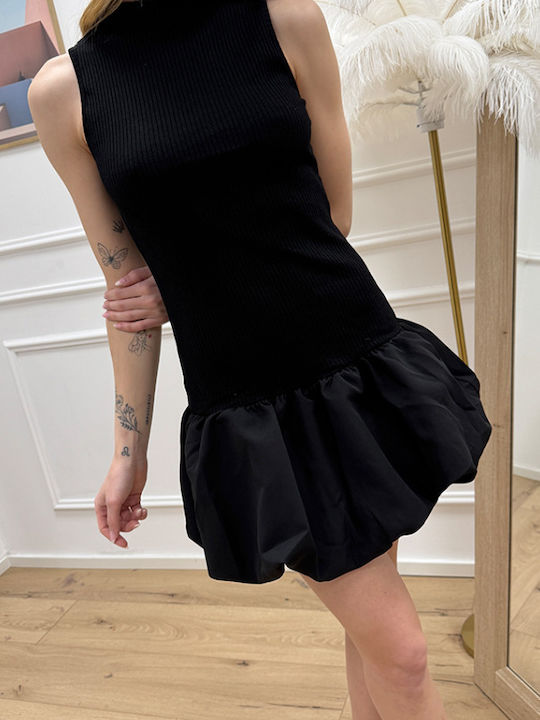 Summer Mini Dress Black