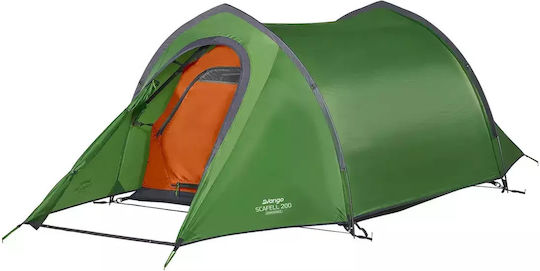 Vango Soul 200 Cort Camping Tunel Verde cu Dublu Strat 4 Sezoane pentru 2 Persoane 270x130x95cm Albastru închis