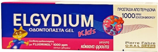 Elgydium Asterix Children's Toothpaste for 3+ Years with Berries Flavor 50ml