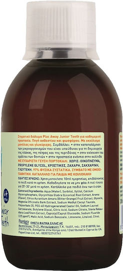 PlacAway Junior Orange 225 ppm Alcohol-Free 250ml