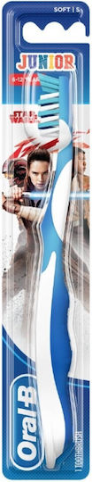 Oral-B Junior Children's Toothbrush for 6+ Years Star Wars Light Blue / White