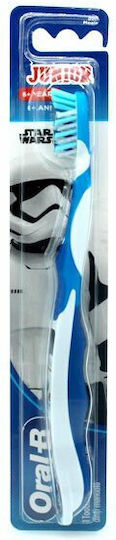Oral-B Junior Children's Toothbrush for 6+ Years Star Wars Light Blue / White
