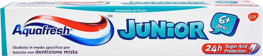 Aquafresh Junior Children's Toothpaste for 6+ Years with Mint Flavor 75ml