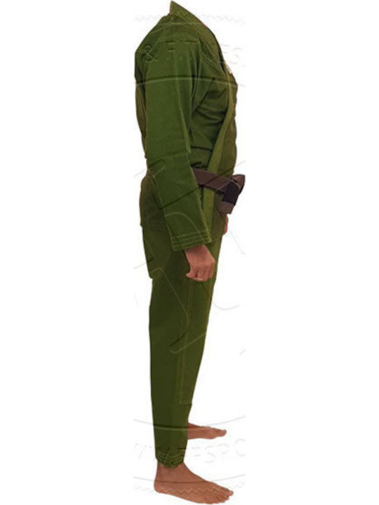Booster Men's Brazilian Jiu Jitsu Jacket Green