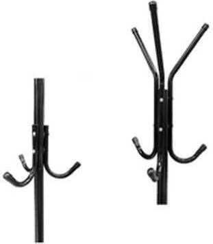 Leon Metal Coat Rack Black 42x42x167cm