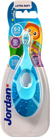 Jordan Step 1 Baby Toothbrush For 0m+ Blue Blue