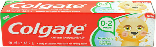 Colgate Baby Toothpaste for 0m+ with Strawberry Flavor 50ml