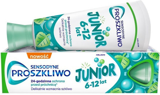 Sensodyne SENSODYNE Proszkliwo Junior Toothpaste Παιδική Οδοντόκρεμα για 6+ Χρονών 75ml