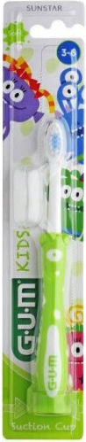 GUM Monster Periuță De Dinți Pentru Bebelusi 2+ Ani Verde