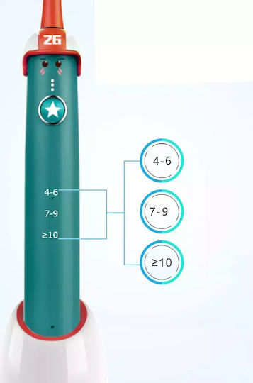 Oromed Child Sonic Sonic Toothbrush Children's Electric Toothbrush with Chronograph with Replacement Heads