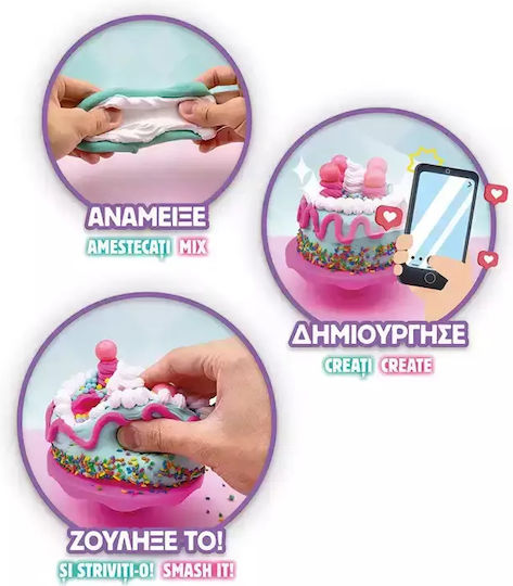 AS Slime Sugary Crush Party Cake For Children 7+ Years