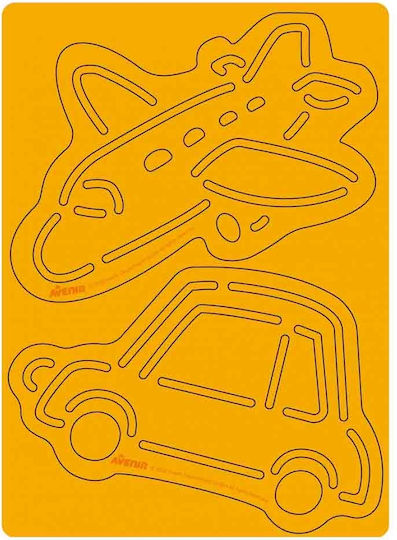 Avenir Malerei Scratch Transportation für Kinder 3+ Jahre alt+ Jahre