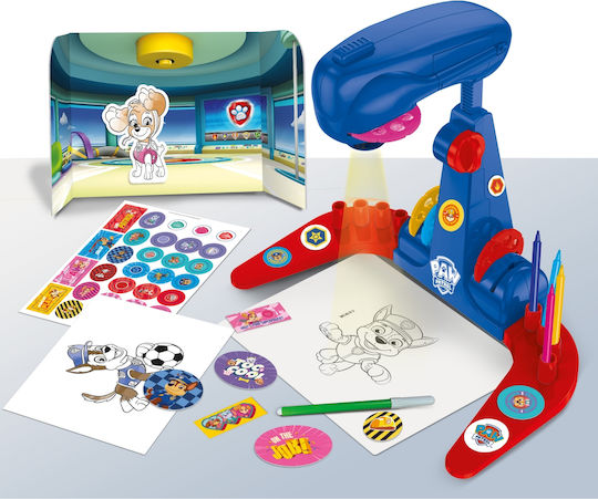 Promo Școala de Desen cu Proiector Paw Patrol 104710 Lisciani
