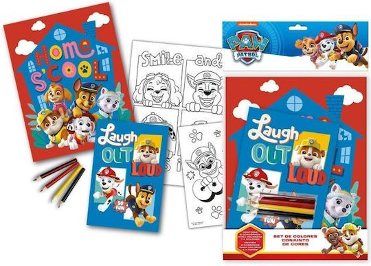 Cass Paw Patrol Movie Coloring Set Blocks