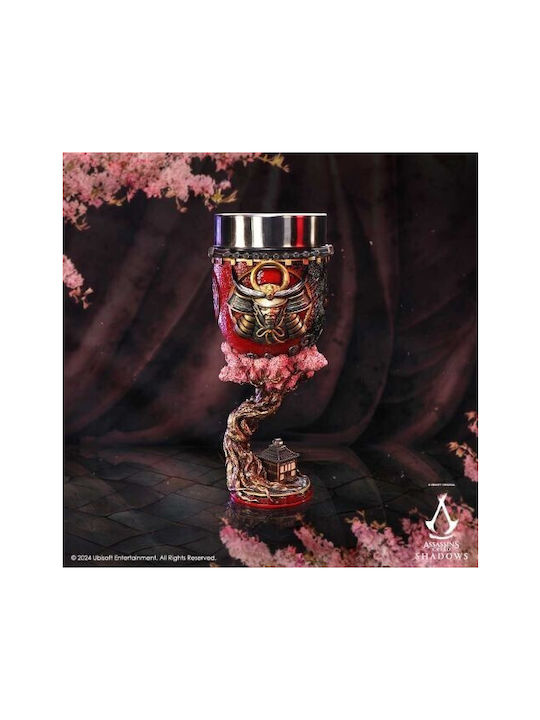 Nemesis Now Assassin's Creed: Shadows - Naoe Cup (18cm) Glass Cocktail/Drinking made of Glass