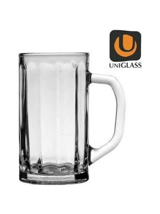 Uniglass Nicol Glass Beer, μπίρας made of Glass 360ml