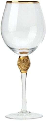 Faitakis Pack Glass White Wine / Champagne made of Glass Goblet
