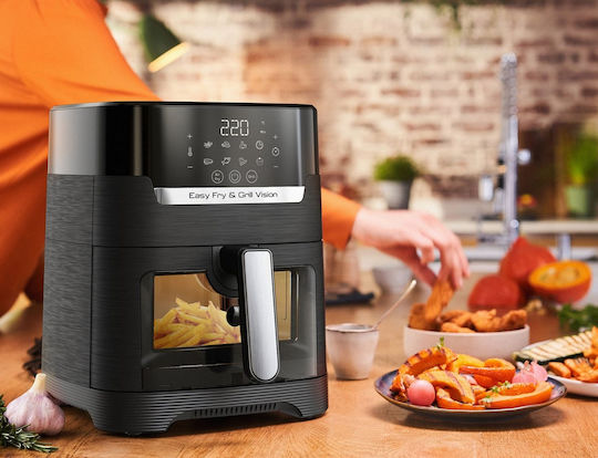 Moulinex Easy Fry & Grill Еър Фрайър 4.2л Черен