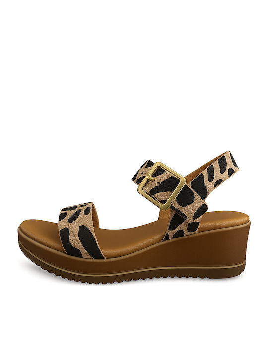 Women's Platform Shoes Beige