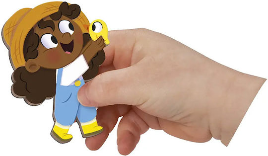 Janod Магнитна Конструктивна Игра за Деца 3+ години+ Години