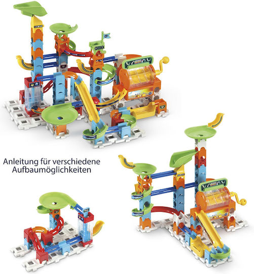 Vtech Παιχνίδι Κατασκευών Πλαστικό Marble Rush Super Action Set για Παιδιά 4+ Ετών
