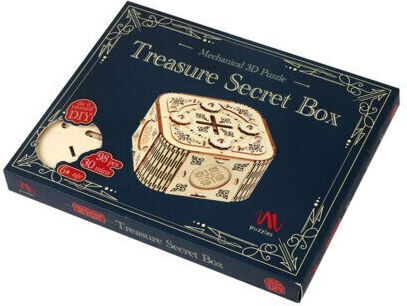 Mathv Wooden Construction Toy 3D Treasure Secter Box for Children 6+ years old+ Years