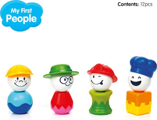 Smartmax Μαγνητικό Παιχνίδι Κατασκευών My First People για Παιδιά 5+ Ετών