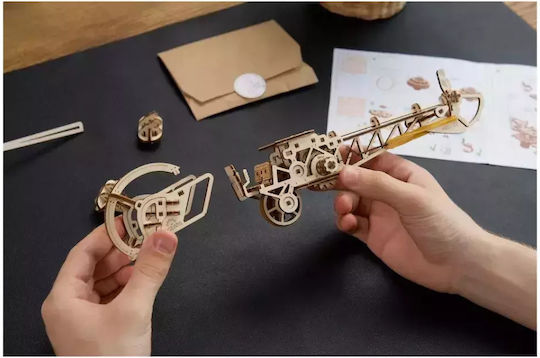 Ugears Holz-Bauspielzeug Mini Hubschrauber für Kinder ab 3+ Jahre alt Jahren