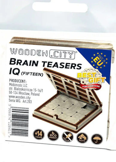 Wooden City Παιχνίδι Κατασκευών Ξύλινo