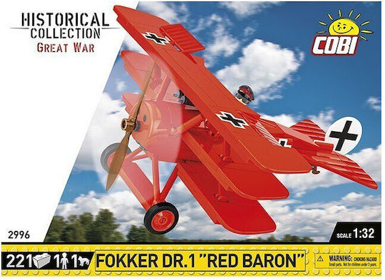 Cobi Κύβοι Fokker Dr.1 Red Baron 221τμχ