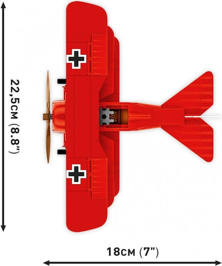 Cobi Κύβοι Fokker Dr.1 Red Baron 221τμχ