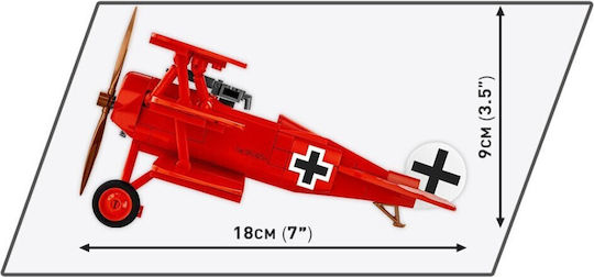Cobi Κύβοι Fokker Dr.1 Red Baron 221τμχ