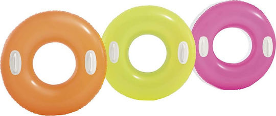 Intex Hi-Gloss Kinder-Equipment Aufblasbare Schwimmer Für Kinder mit Griffen Grüne 76cm