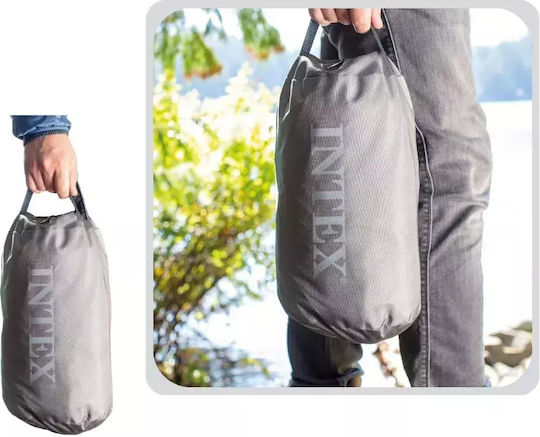 Intex Ημίδιπλο Υπόστρωμα Camping 191x71cm Πάχους 11cm Πορτοκαλί