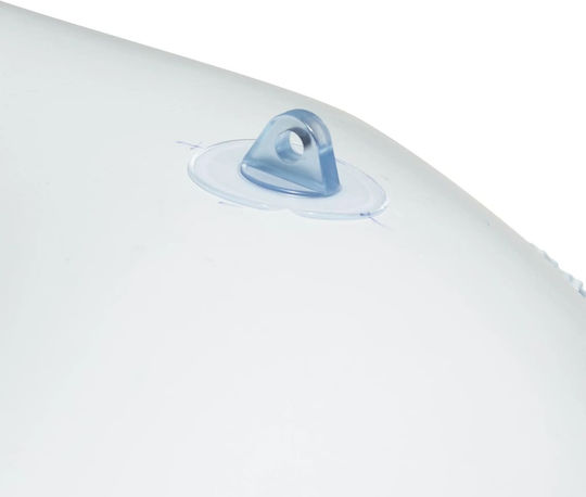 Bestway Children's Round Swimming Pool 265lt Inflatable 147x122cm Light Blue