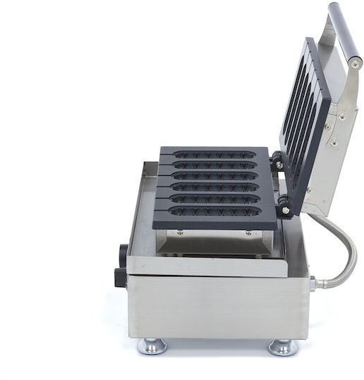 Maxima Gewerbliches Waffeleisen Einzeln für Waffeln in Form von Stick 09374242