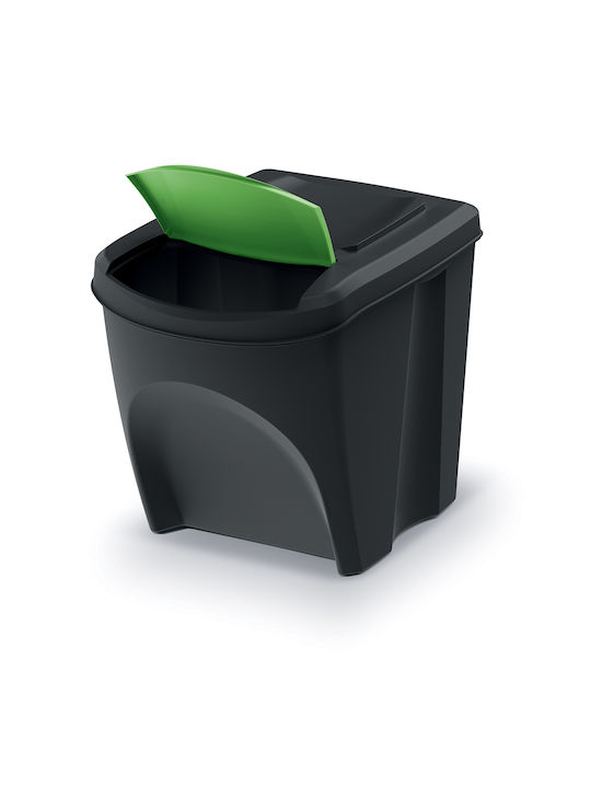 Kosz Na Śmieci Prosperplast Kosz Do Segregacji Odpadów Sortibox 3 X 25 L