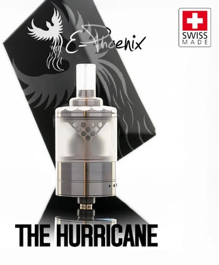 E-Phoenix Ατμοποιητής Ηλεκτρονικού Τσιγάρου RTA 3ml 24mm Χρυσό