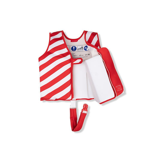 Swim Essentials Life Jacket with Safety Strap for Kids 2-3 Years "oh Crab"