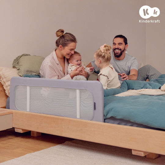 Kinderkraft Bed Rails made of Plastic in Gray Color 120x120x120εκ. 1pcs