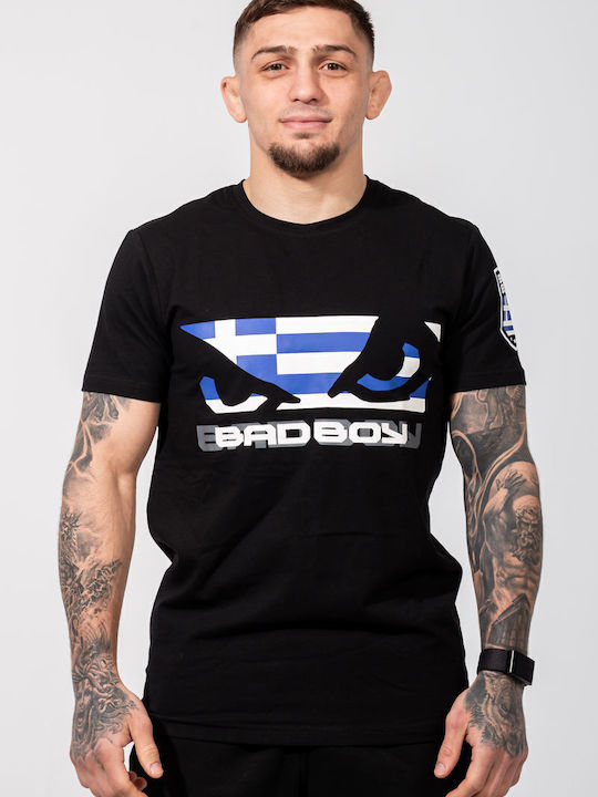 T-shirt Black, White, Blue
